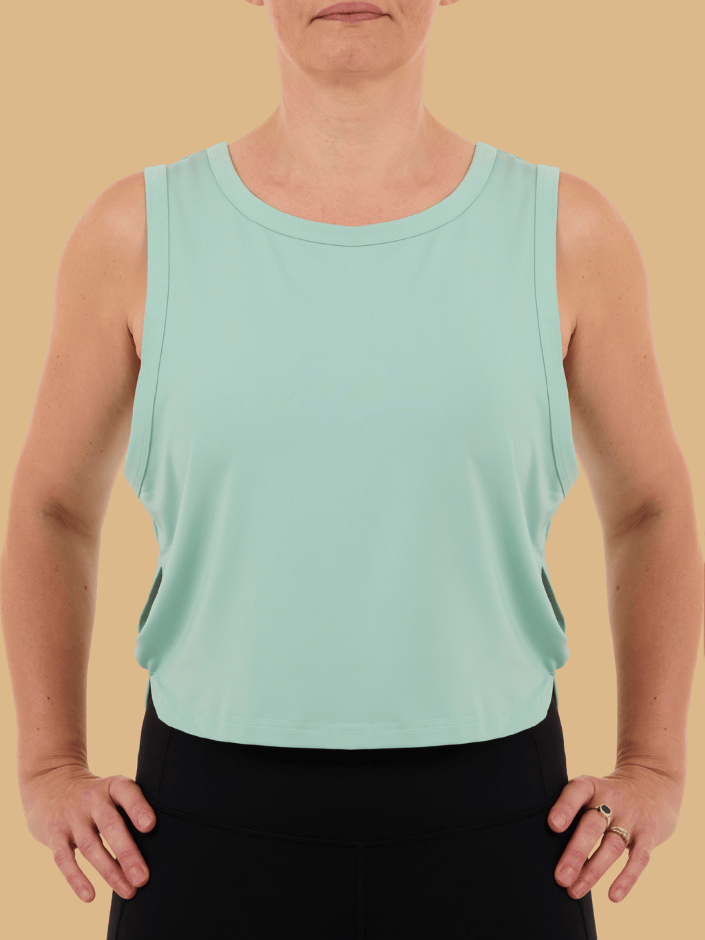 Natural Flow - Mint Green Tank Top