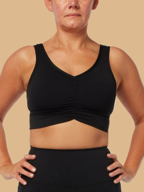 Black Smooth Bra & High Waisted Leggings