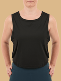Natural Flow - Black Tank Top