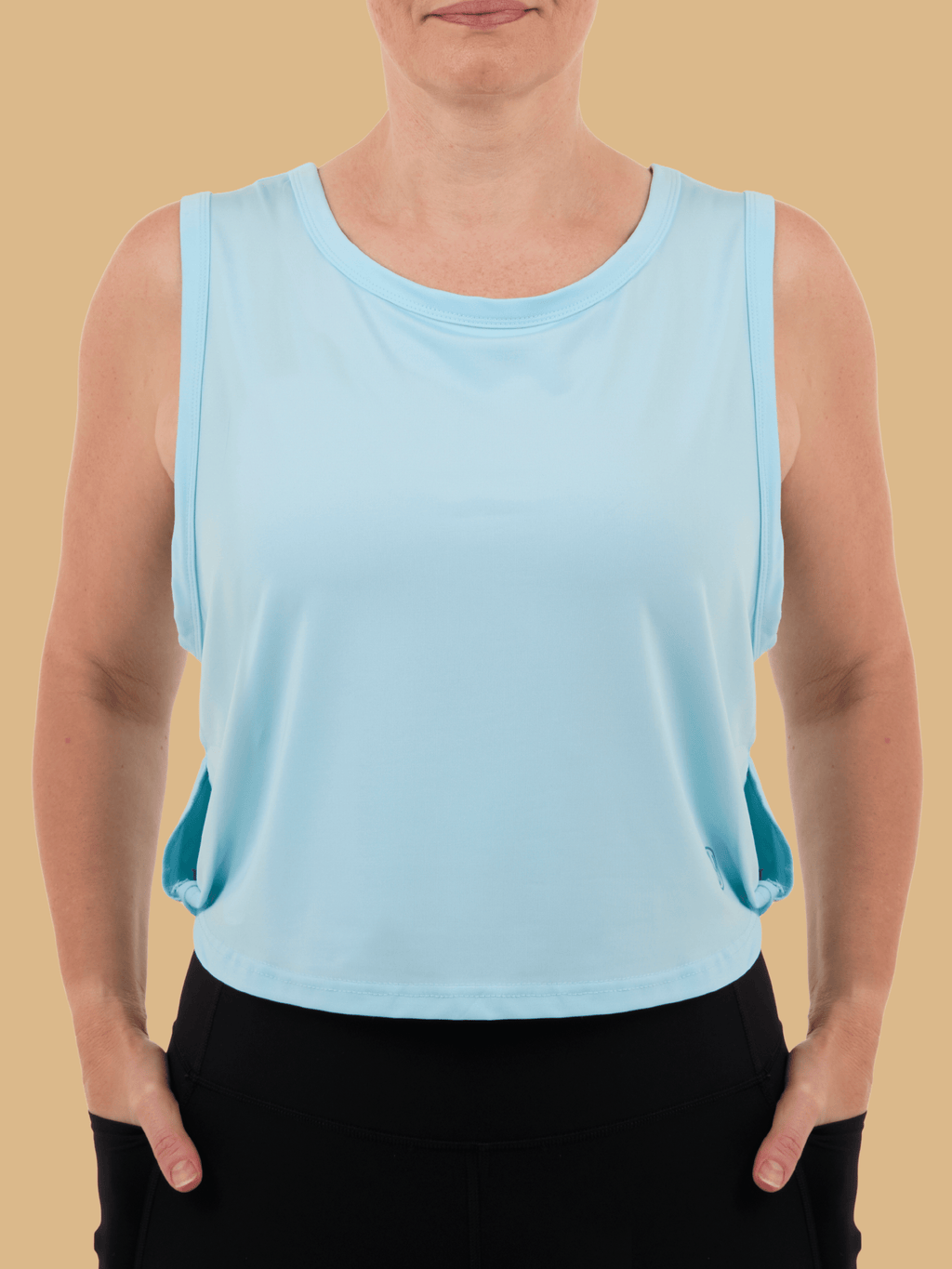 Natural Flow - Blue Tank Top