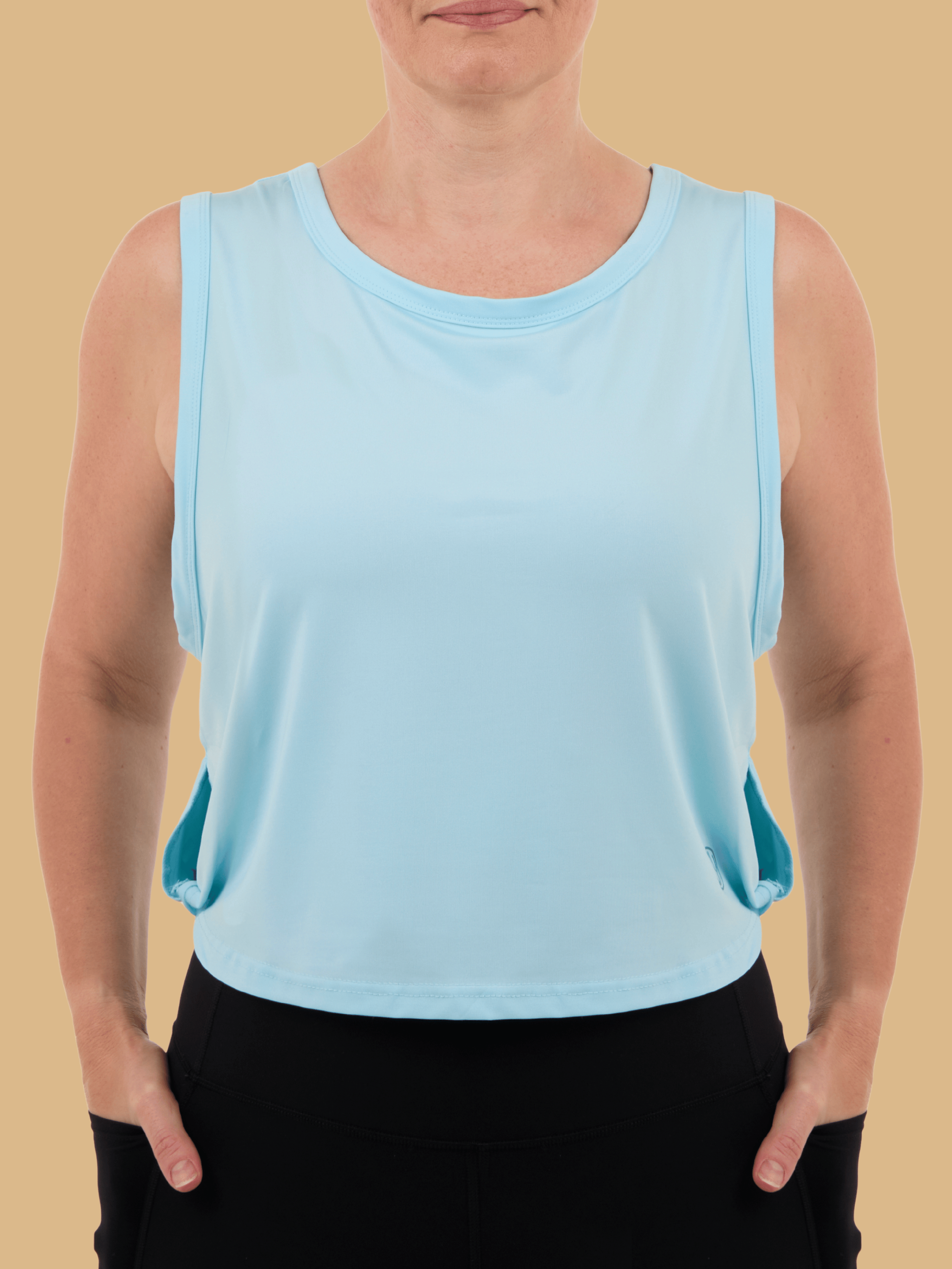 Natural Flow - Blue Tank Top