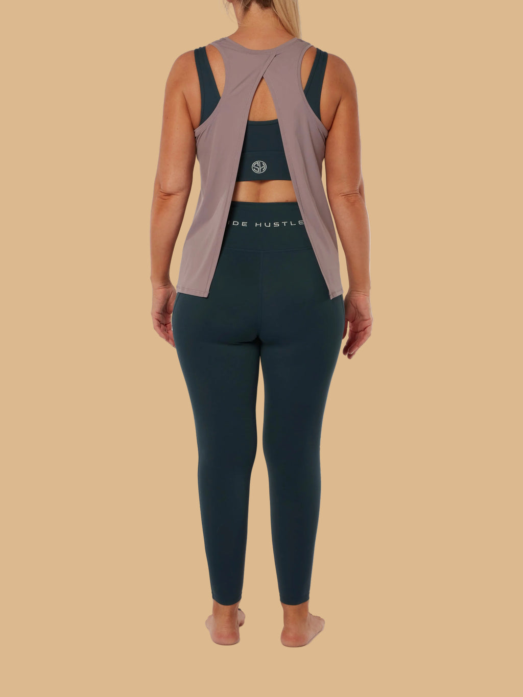 Mauve Soft Racer Back Top
