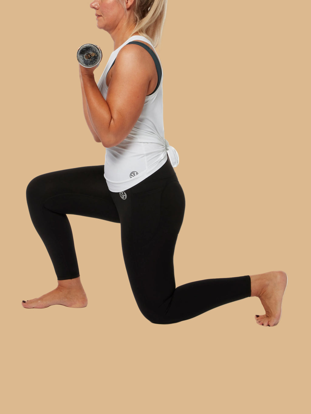 Black High Waisted Performance Leggings