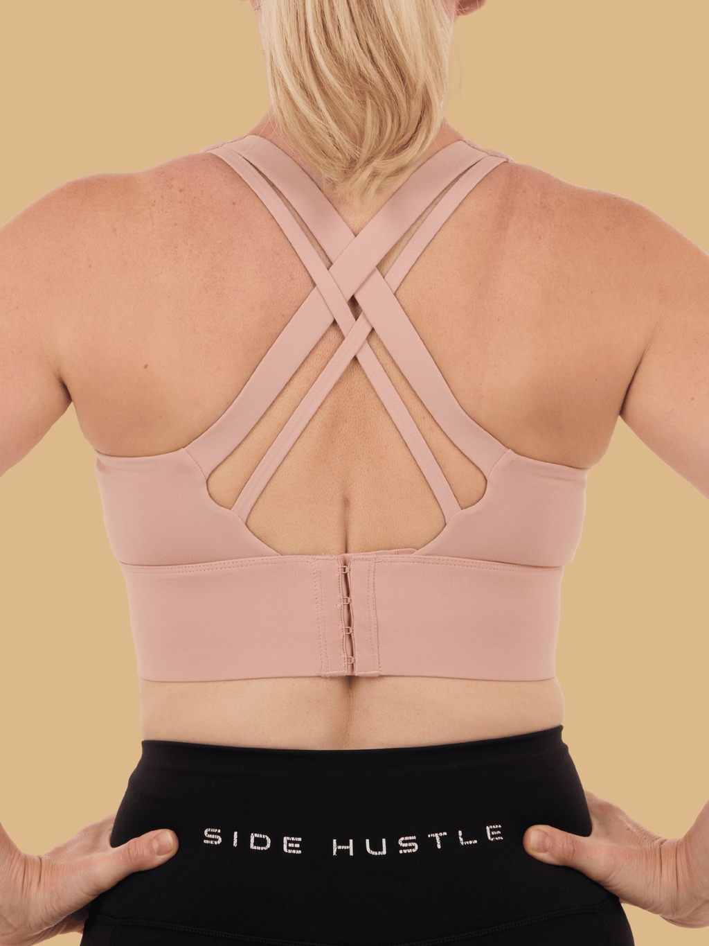 Pink Anchor Sports Bra