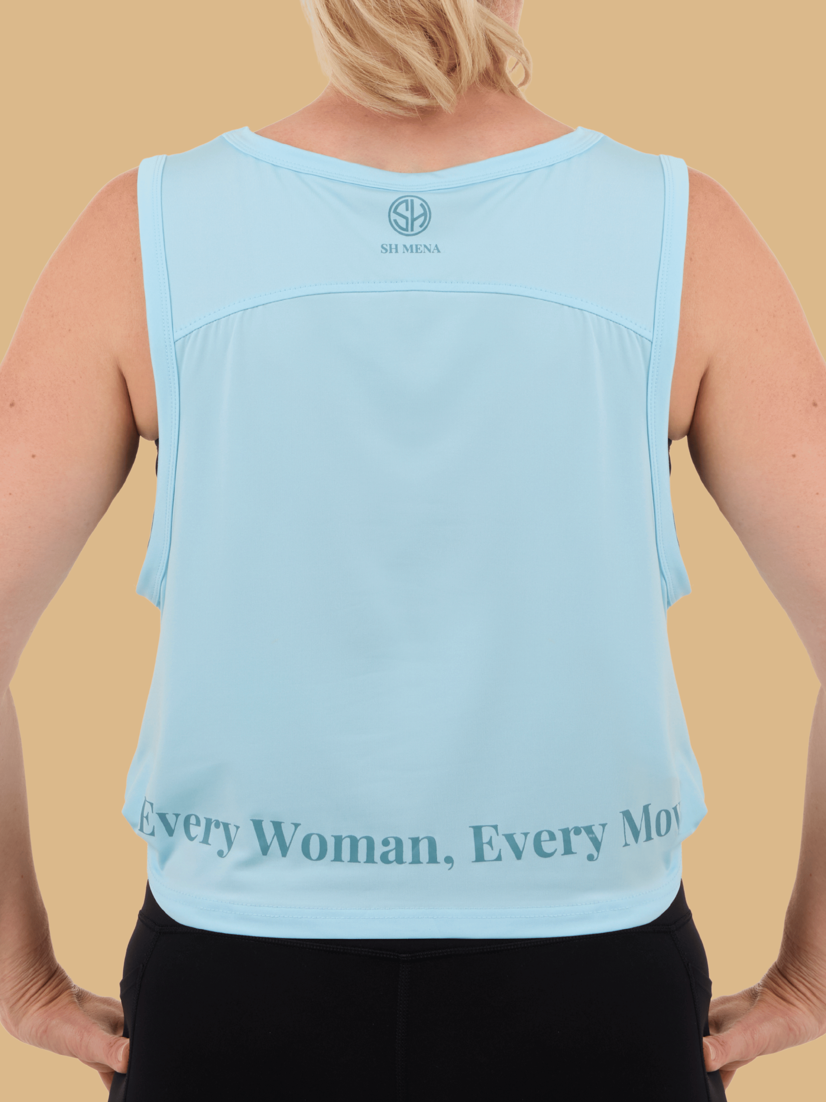 Natural Flow - Blue Tank Top