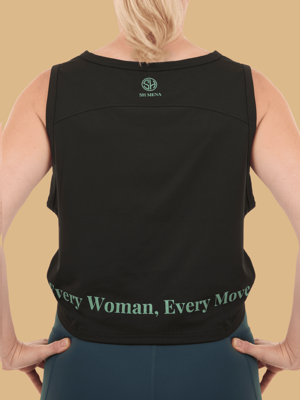 Natural Flow - Black Tank Top
