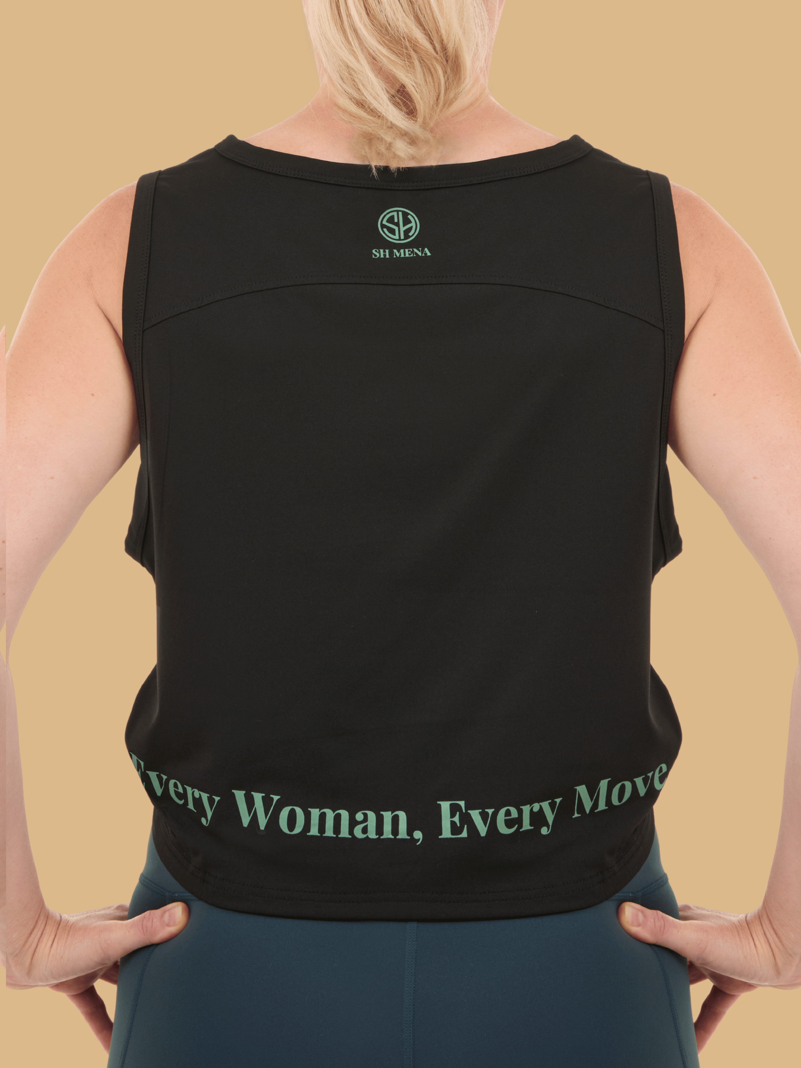 Natural Flow - Black Tank Top