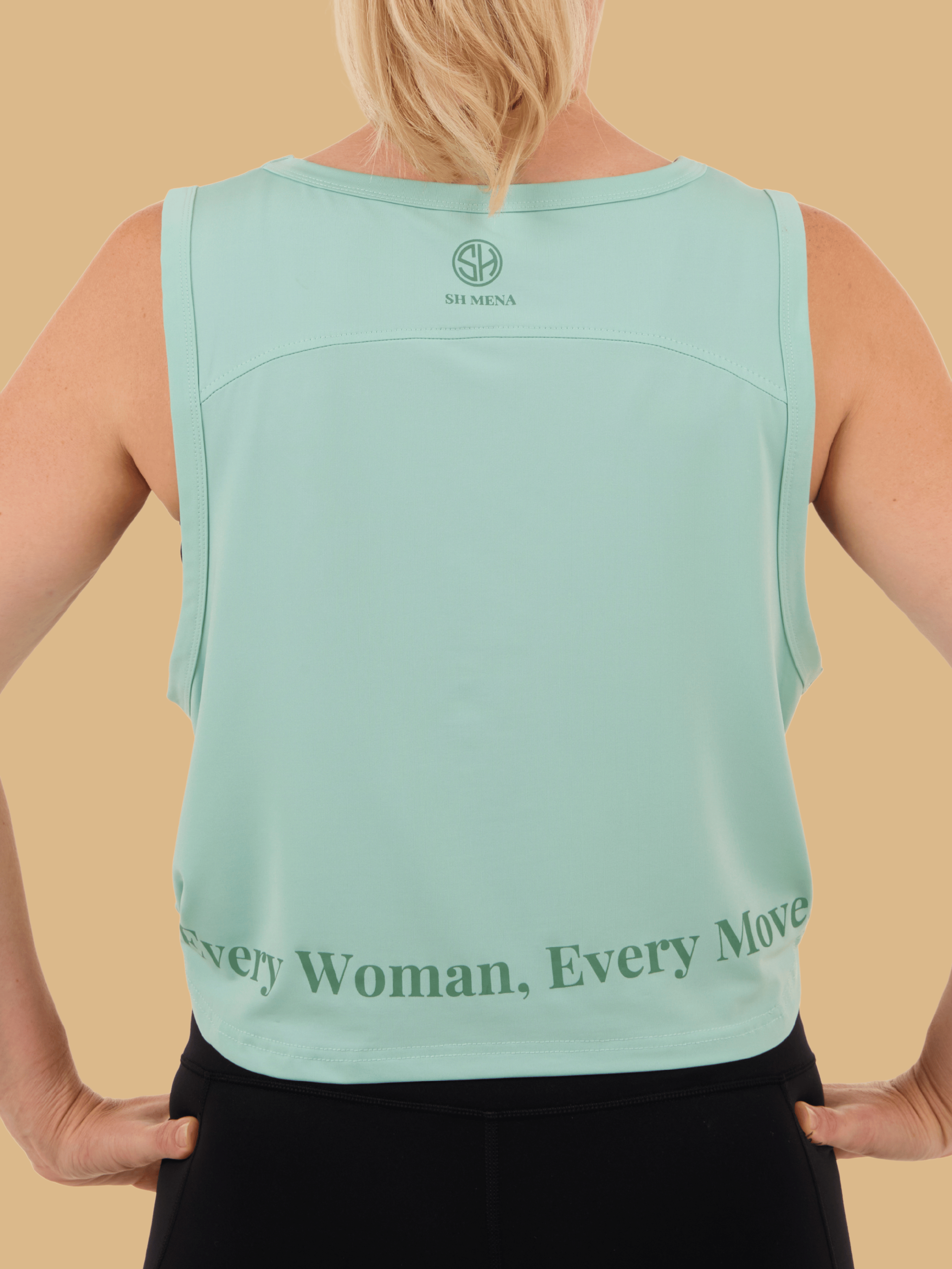 Natural Flow - Mint Green Tank Top