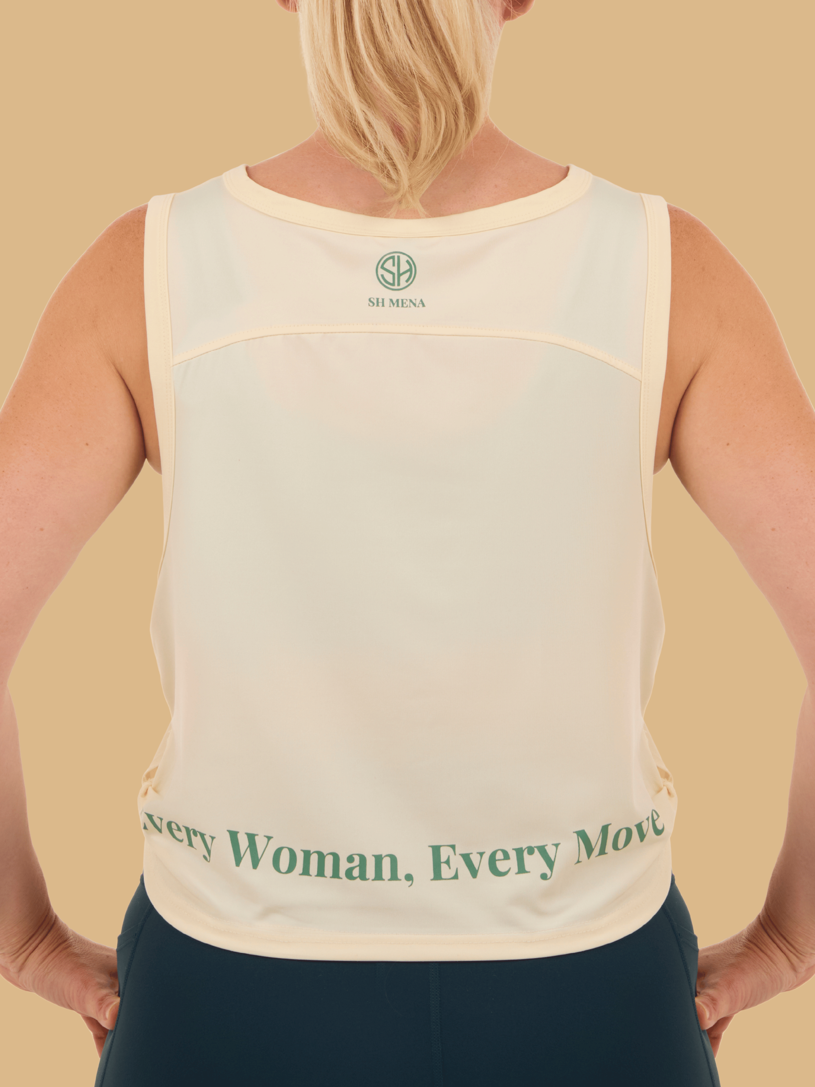 Natural Flow - Cream Tank Top