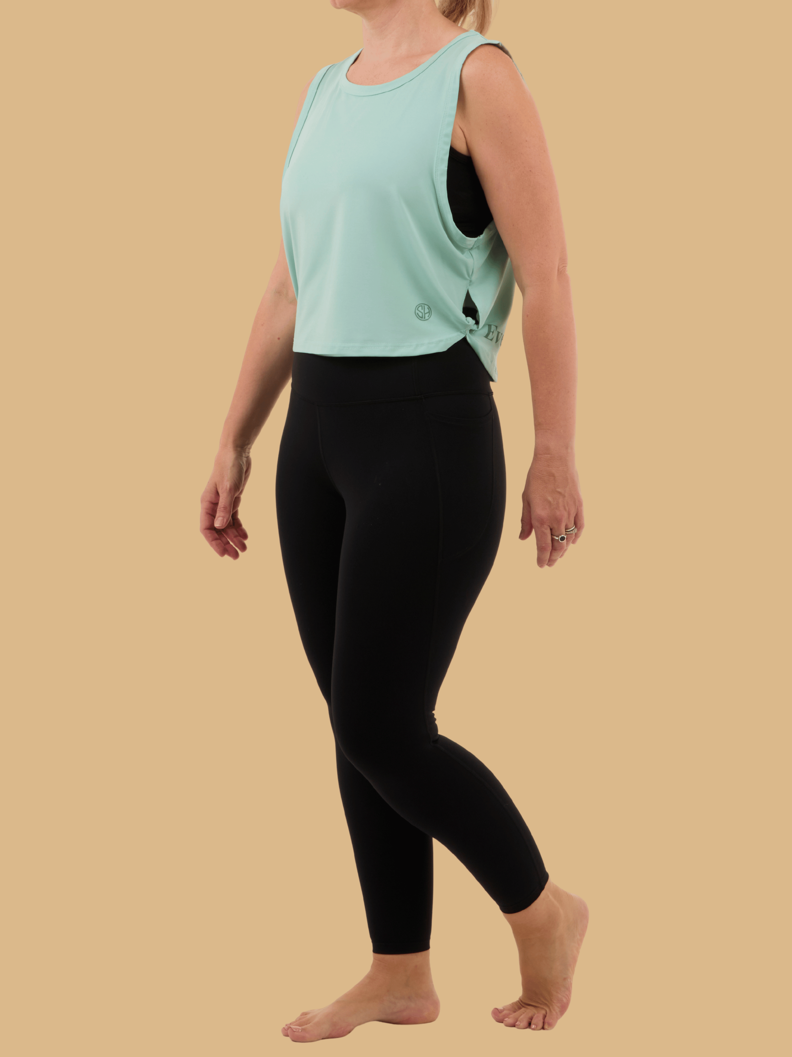 Natural Flow - Mint Green Tank Top