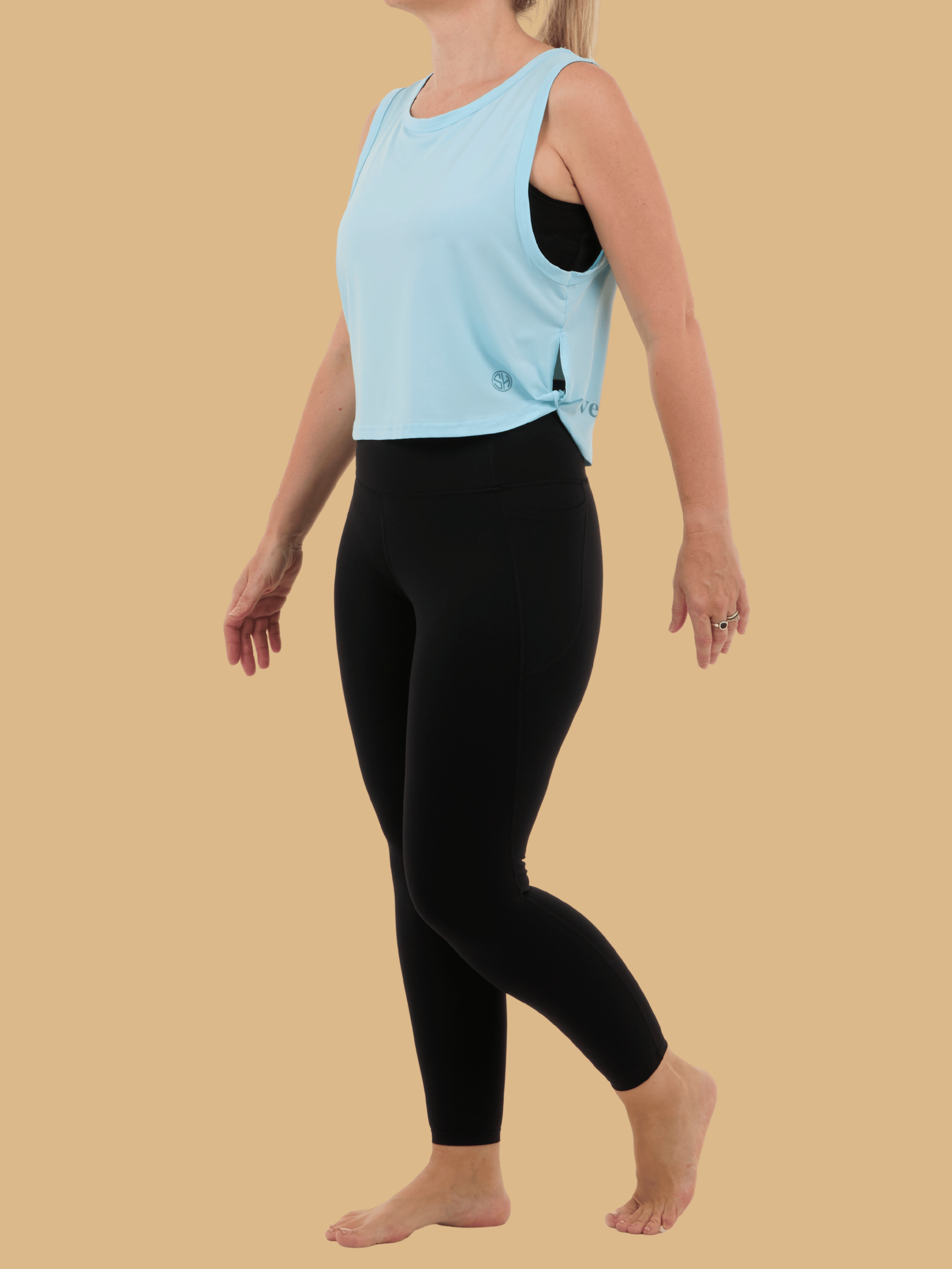 Natural Flow - Blue Tank Top
